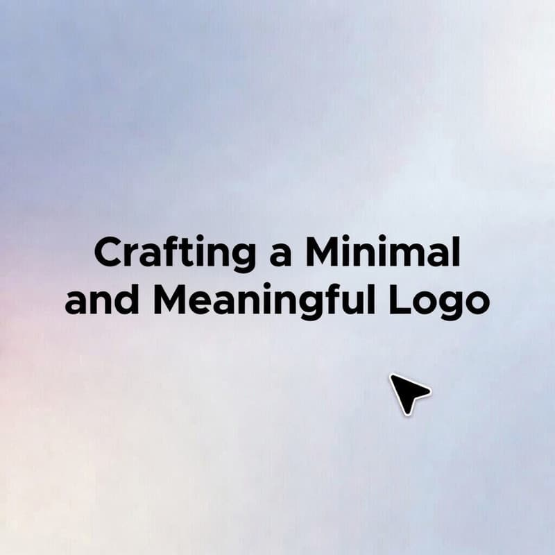 Crafting a Minimal and Meaningful Logo
